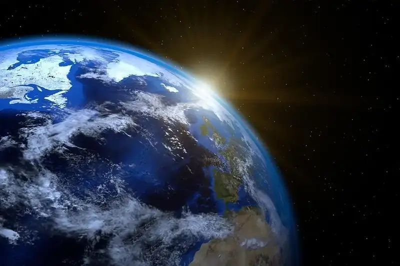 Earth representing global tourism